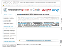 Tablet Screenshot of marocseo.com